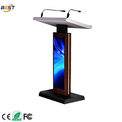 21.5 pollici Display Digital Podium con Multi Points Foil Touch e 256GB Solid-State Drive Smart Lectern