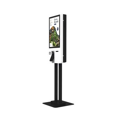 Chiosco interattivo touchscreen con 10 punti PCAP touchscreen progettato per segnaletica digitale interattiva e self-service