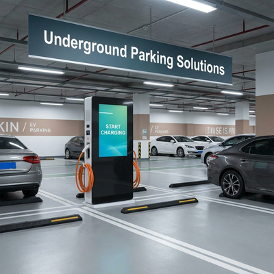 Display per stazione di ricarica da esterno da 55" | IP55 ad alta luminosità da 2000 nit personalizzato