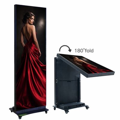 P1.86 Display portatile pieghevole a LED 640x1920mm all'interno