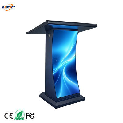 P1.8 P1.53 P1.25 GOB LED Schermo da podio 320x960mm Novastar Asincrono con rotelle per armadio con serratura Installazione sul palco