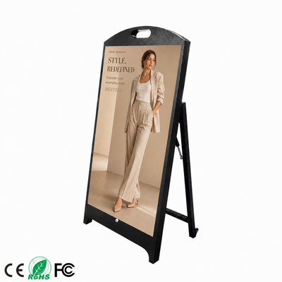 Smart Control LED Poster Display App U Disk Cloud WiFi Speaker Outdoor IP65 Digital Sign