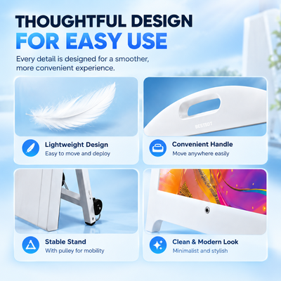 Smart Control LED Poster Display App U Disk Cloud WiFi Speaker Outdoor IP65 Digital Sign