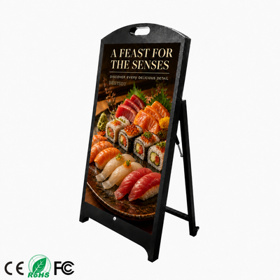 Display a LED Poster con Controllo Smart, U Disk, Cloud, WiFi, Speaker, Outdoor IP65, Segnaletica Digitale