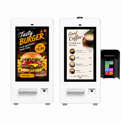 Chiosco per ordinazioni self-service LCD da esterno Luminosità automatica Touch screen IPS a 178 gradi